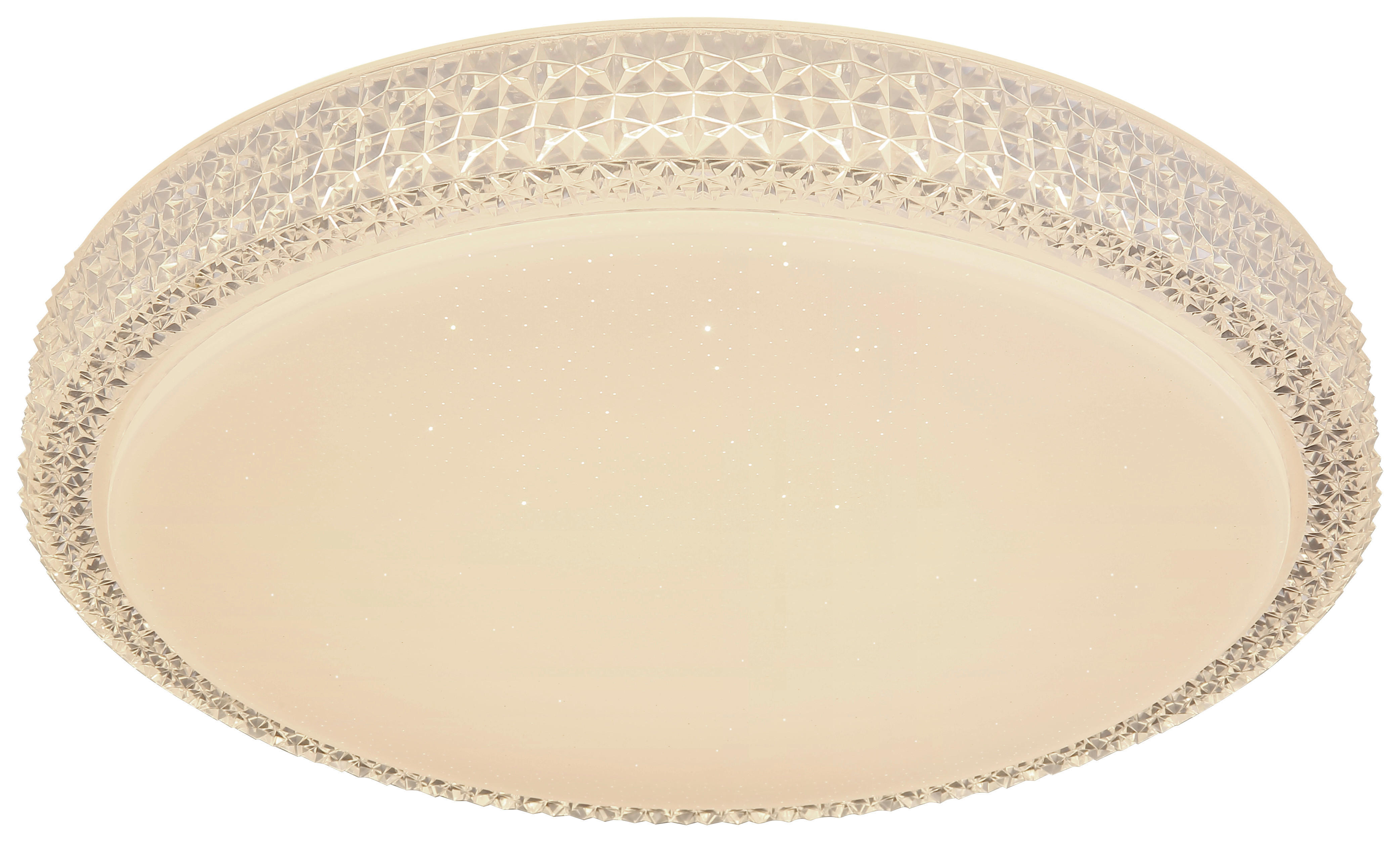 GLOBO Deckenleuchte 41749-22 weiß Opal klar Metall Acryl H/D: ca. 9x40 cm Ovi - klar/weiß (40,00/9,00cm) - GLOBO