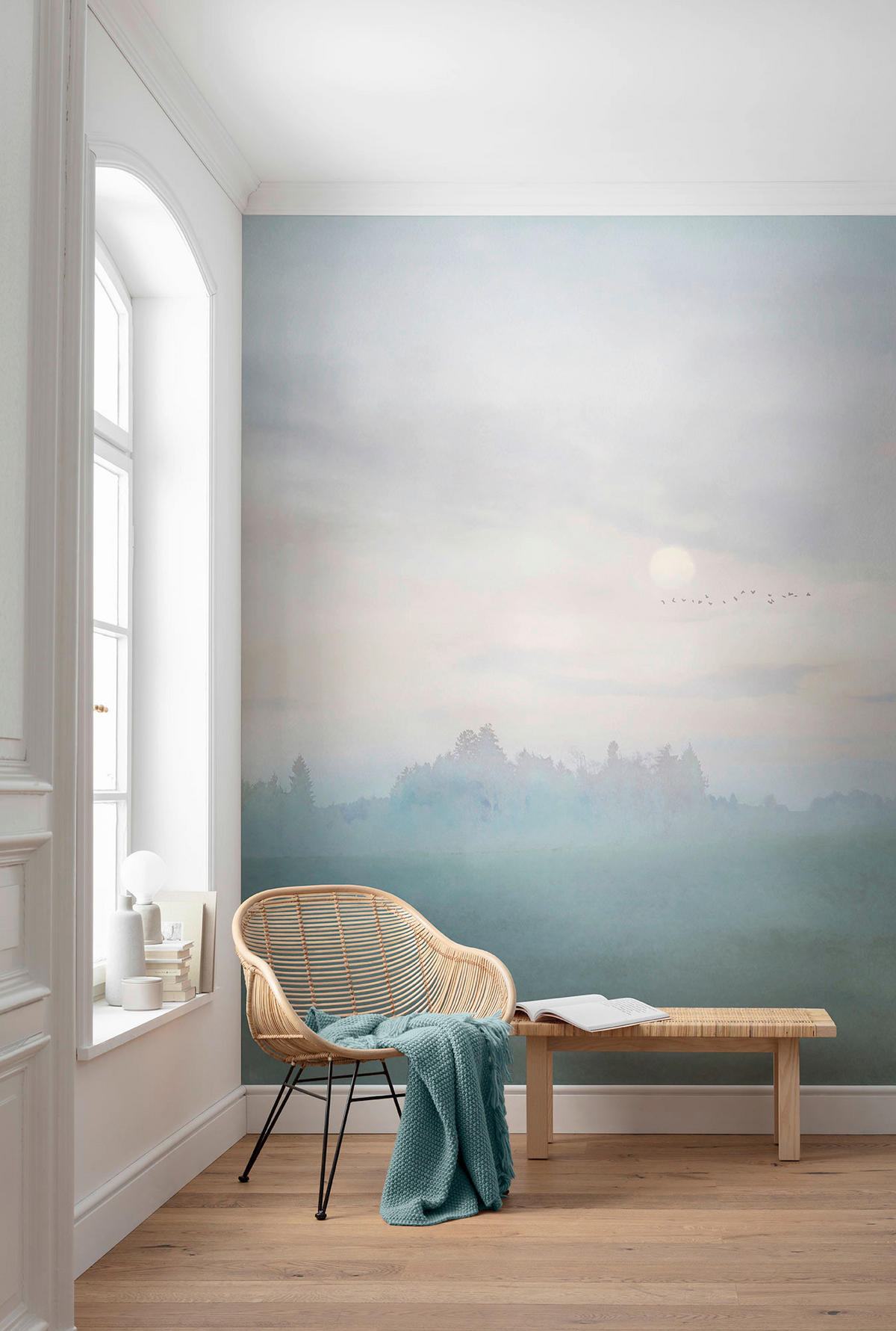 Komar Fototapete Hazy Hush B/L: ca. 200x250 cm Hazy Hush - (200,00/250,00cm) - Komar