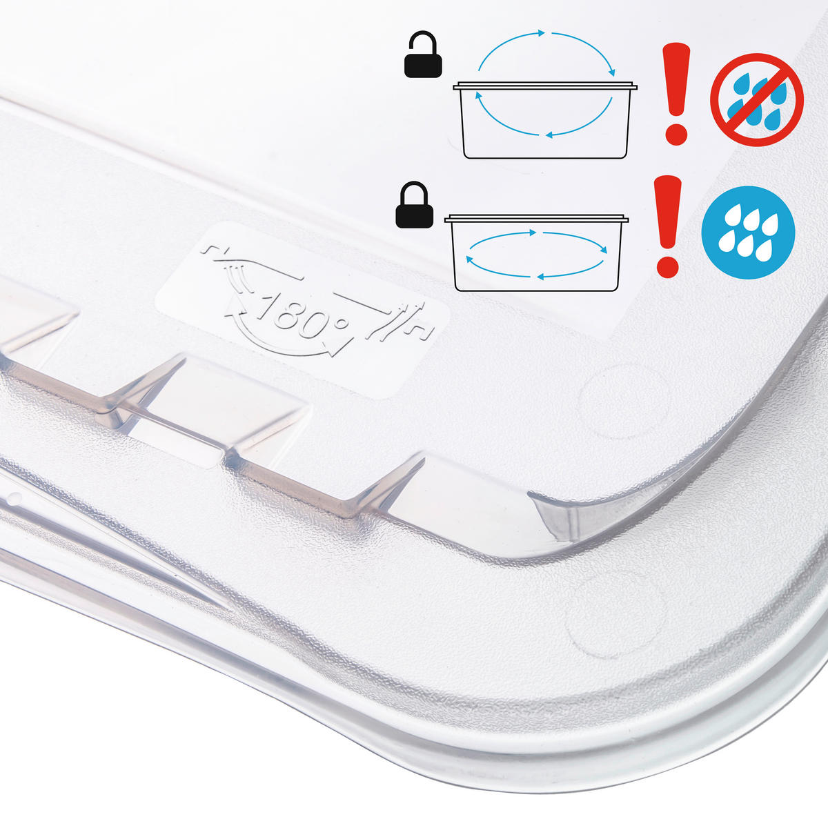 keeeper Aufbewahrungsbox transparent B/H/L: ca. 39x42x59 cm Aufbewahrungsbox_Bert 63l - transparent (59,00/39,00/42,00cm) - keeeper