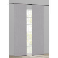 Schiebevorhang grau B/L: ca. 60x245 cm Schiebevorhang_uni - grau (60,00/245,00cm) - Happy Home