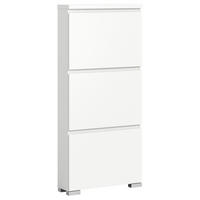 Schuhschrank Shoelove weiß B/H/T: ca. 60x130x18 cm Shoelove - weiß (60,00/130,00/18,00cm) - xonox.home