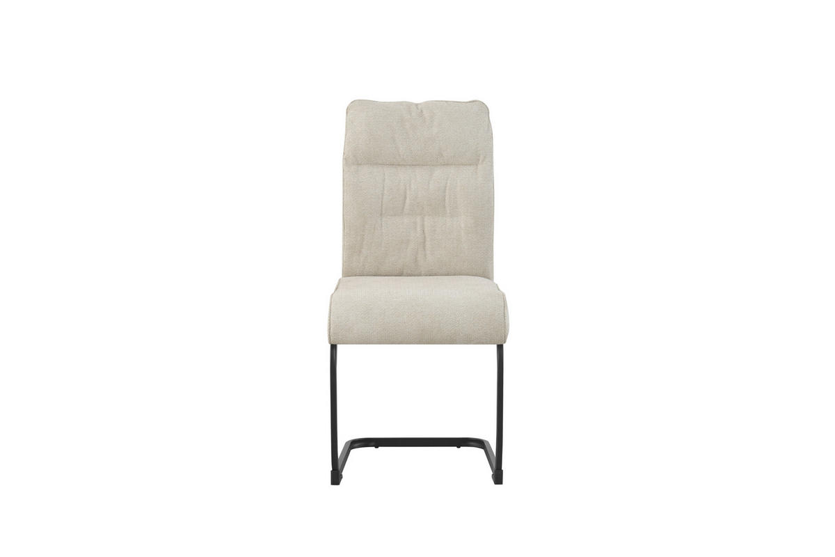 Schwingstuhl FRIEDA, 2er Set creme schwarz B/H/T: ca. 47x94x61 cm FRIEDA, 2er Set - creme/schwarz (47,00/94,00/61,00cm) - xonox.home