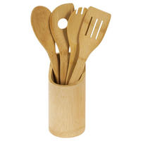 POCOline Haushaltshelfer natur Bambus Küchenhelferset_5tlg. - natur - POCOline