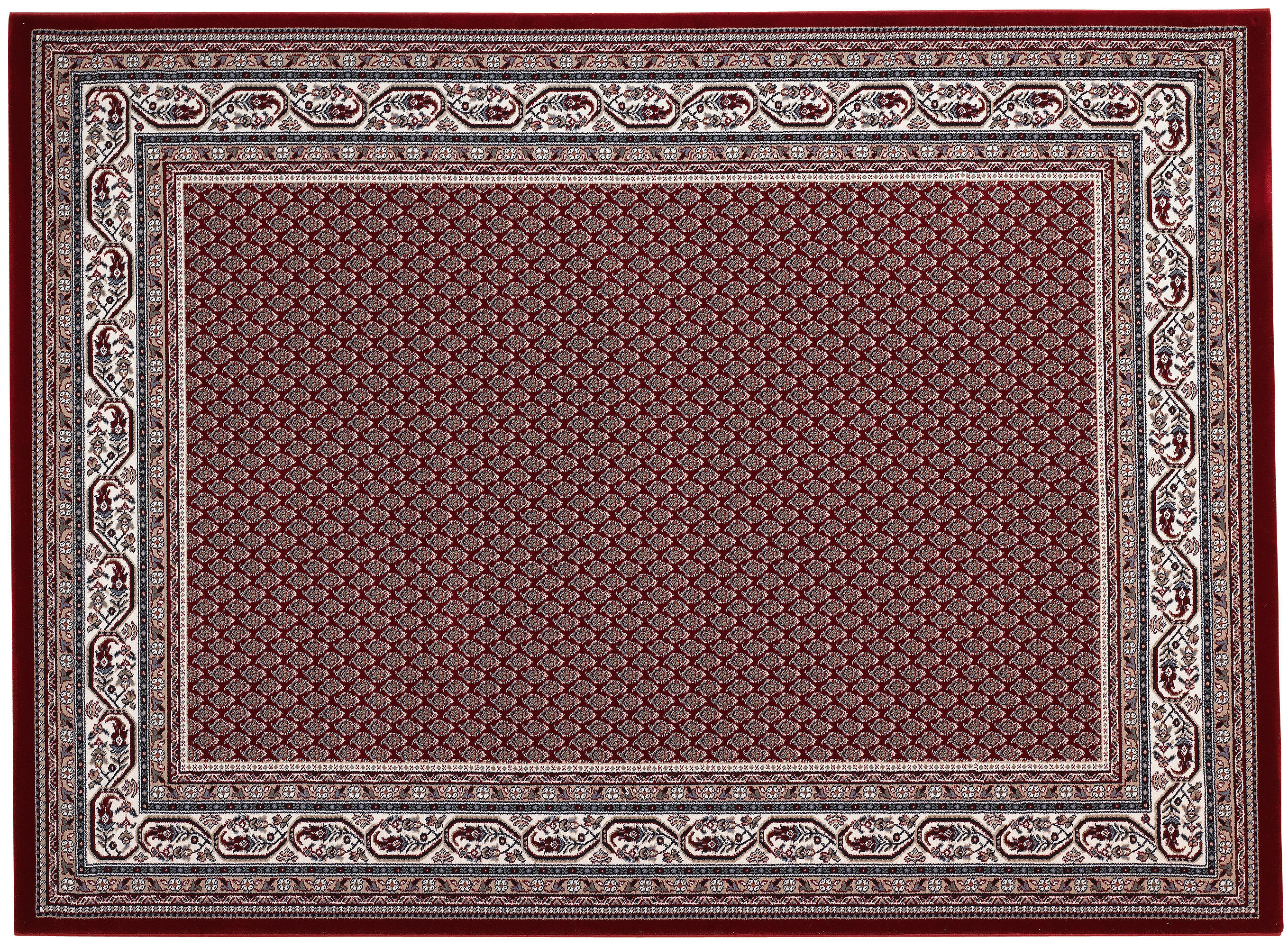 Webteppich Kashmar rot B/L: ca. 200x290 cm günstig online kaufen