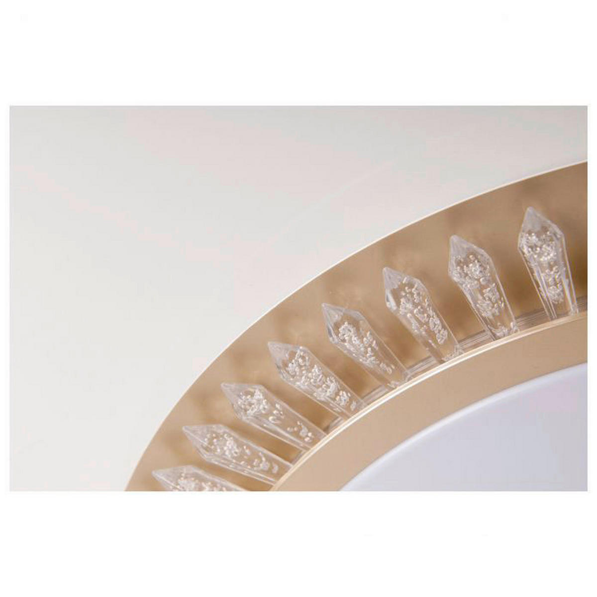 Näve Leuchten LED Deckenleuchte NV1381158 gold Eisen Acryl H/D: ca. 7x48 cm null 2 Brennstellen Madison - gold (48,00/7,00cm) - Näve Leuchten