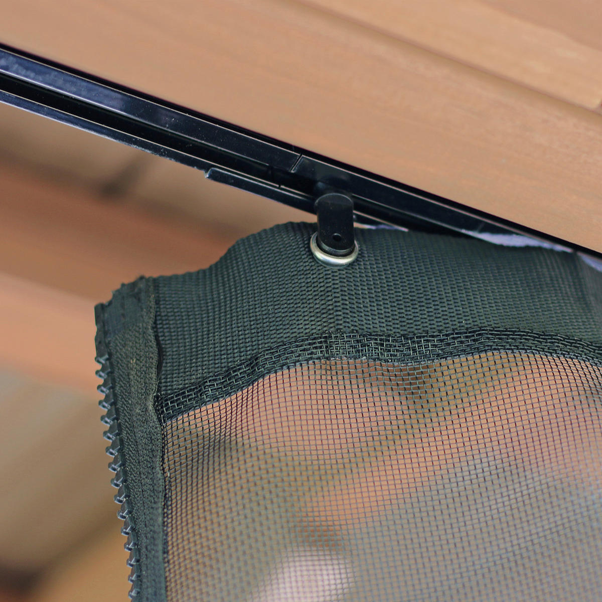 Westmann Pavillon-Moskitonetz Devon schwarz Mesh Devon - schwarz - Westmann