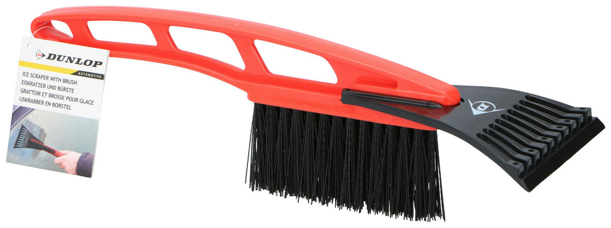 Dunlop Eiskratzer L: ca. 31 cm Eiskratzer_mit_Besen - (31,00cm) - Dunlop