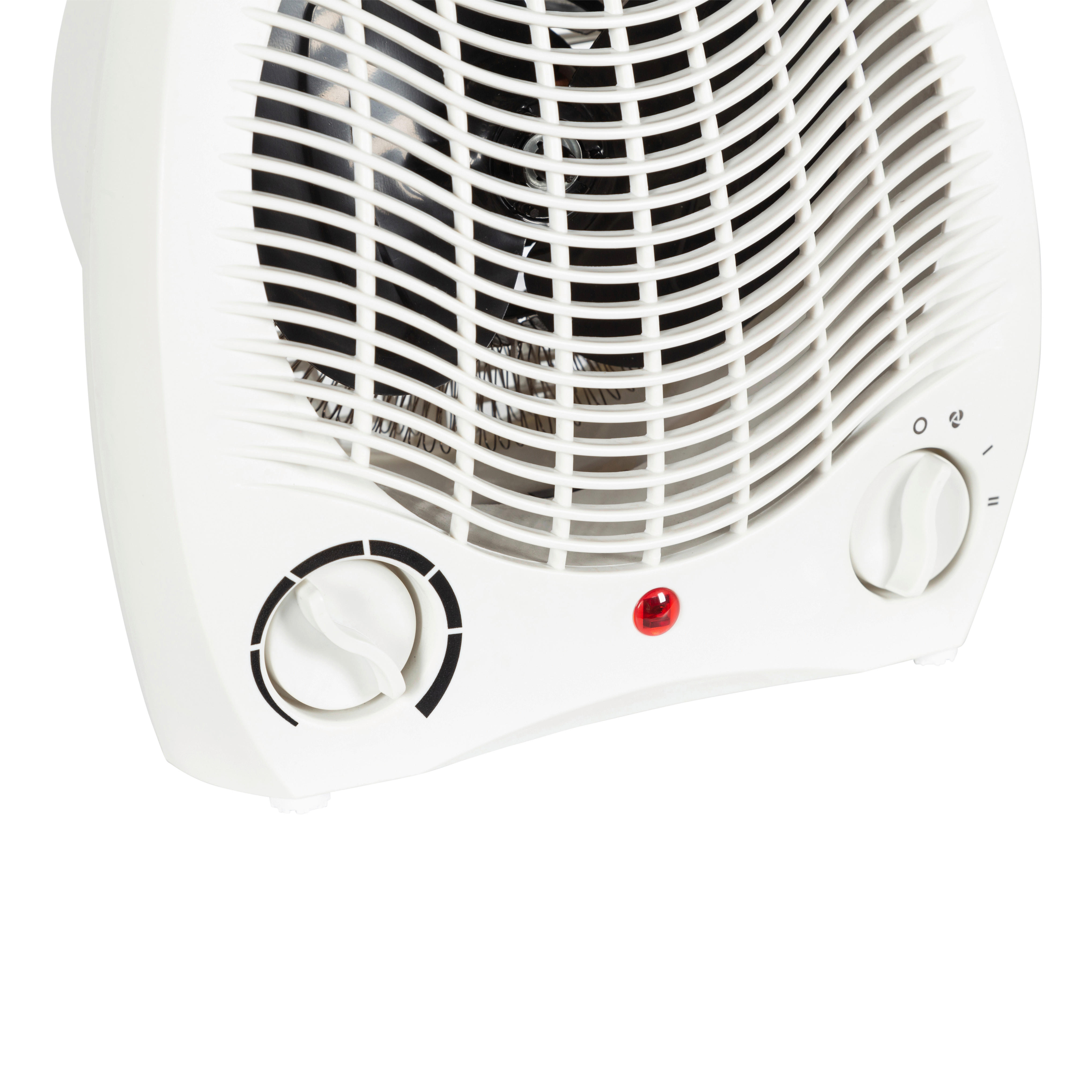 Heizlüfter FH103T-S weiß Kunststoff B/H/L: ca. 13,7x25,5x21,8 cm ca. 2000 W Heizlüfter_Ostro - weiß (21,80/13,70/25,50cm)