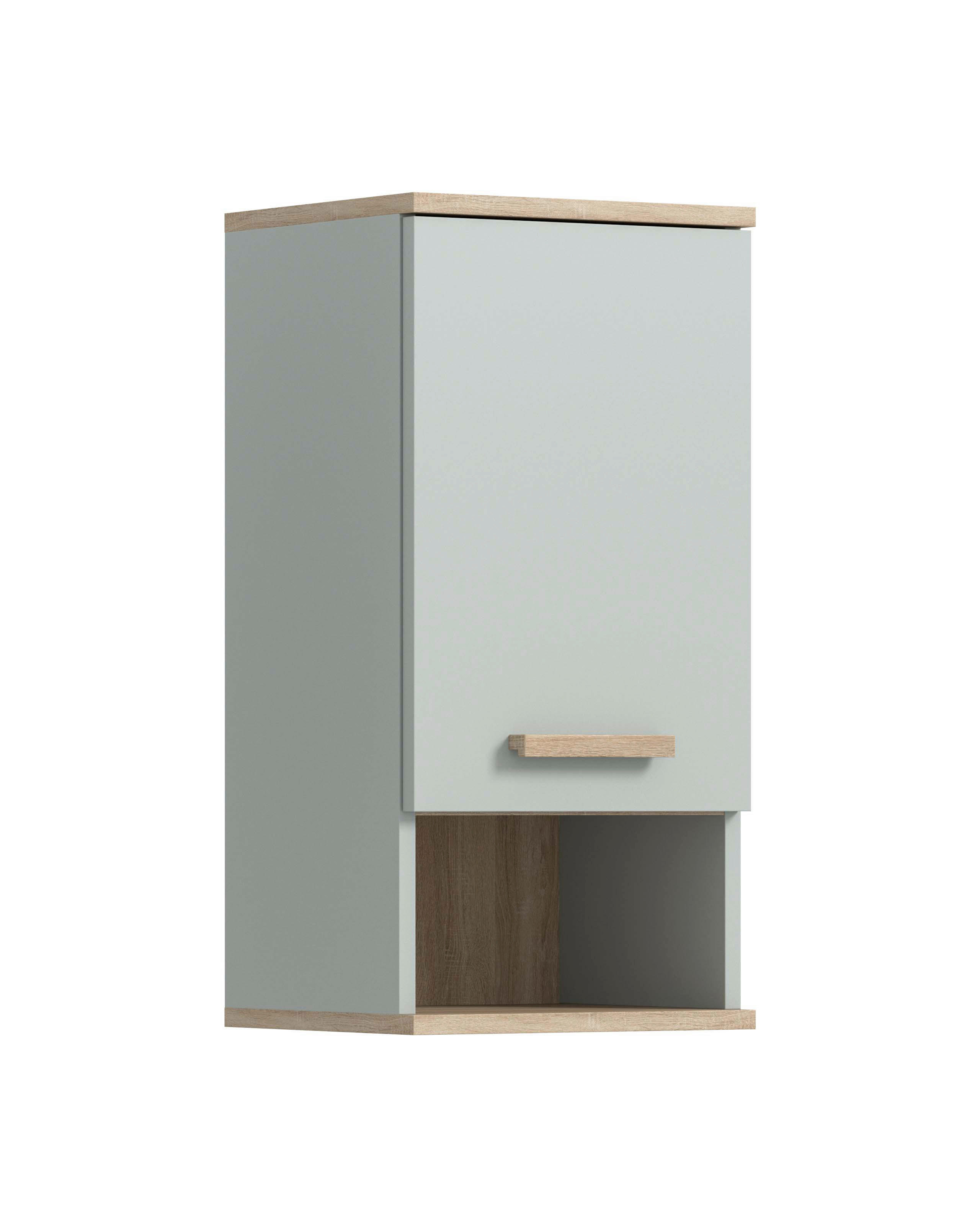 Hängeschrank STAR hellgrün Eiche hell Nachbildung B/H/T: ca. 34x68x28 cm STAR - hellgrün (34,00/68,00/28,00cm) - xonox.home