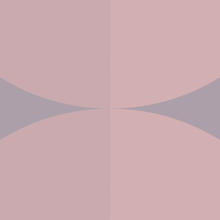 Komar Fototapete Bauhaus Fusion D: ca. 125 cm Bauhaus Fusion - (125,00cm) - Komar