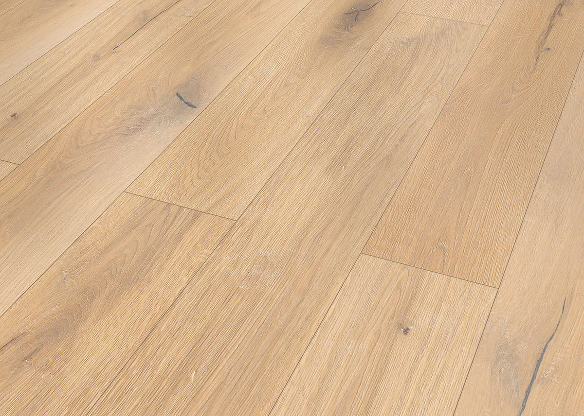 Musterstück natur B/L/S: ca. 19,4x30x0,8 cm Muster Laminat Oak nature - natur (19,40/30,00cm)