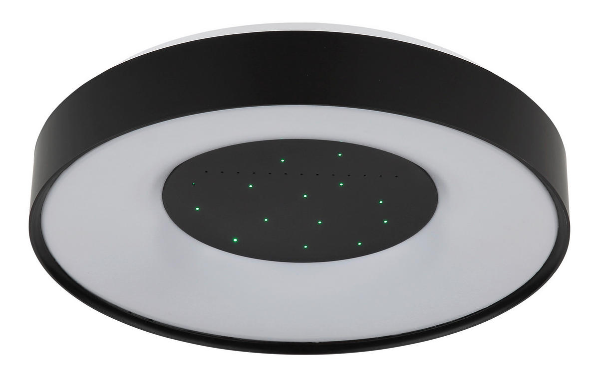 GLOBO Deckenventilator Deckenleuchte-Jolliana - weiß/schwarz (40,00/9,00/42,00cm) - GLOBO