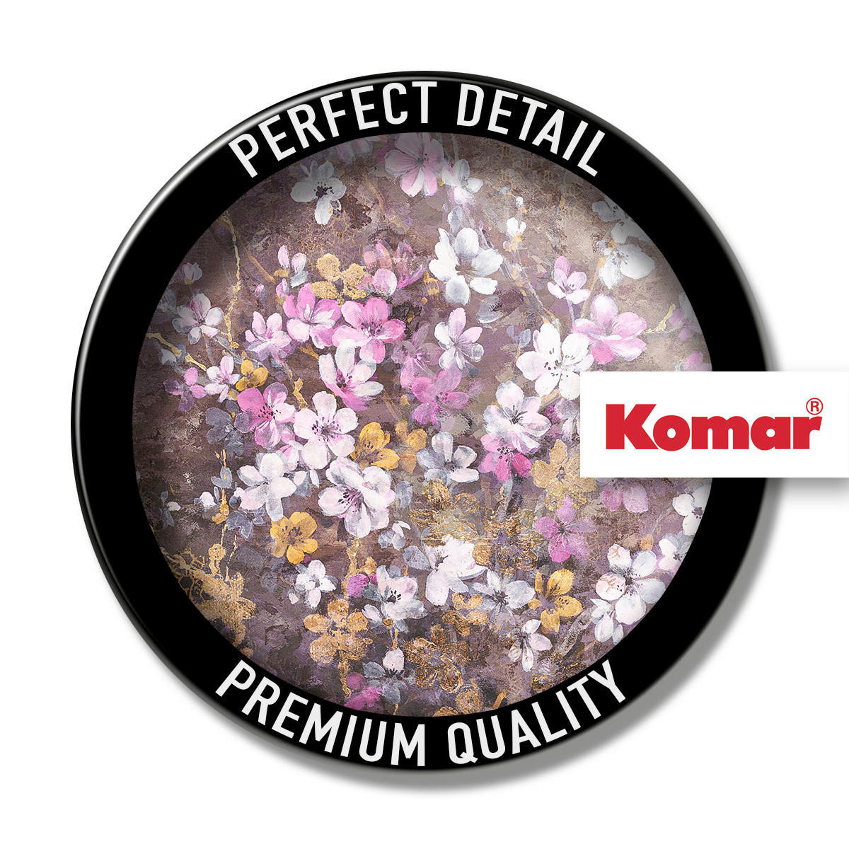 Komar Fototapete Hanami Blumen B/L: ca. 200x250 cm Hanami - (200,00/250,00cm) - Komar