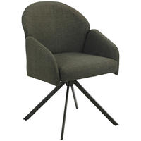 Drehstuhl Holly grün Microfaser Webstoff B/H/T: ca. 57x84x61 cm Holly - grün (57,00/84,00/61,00cm)