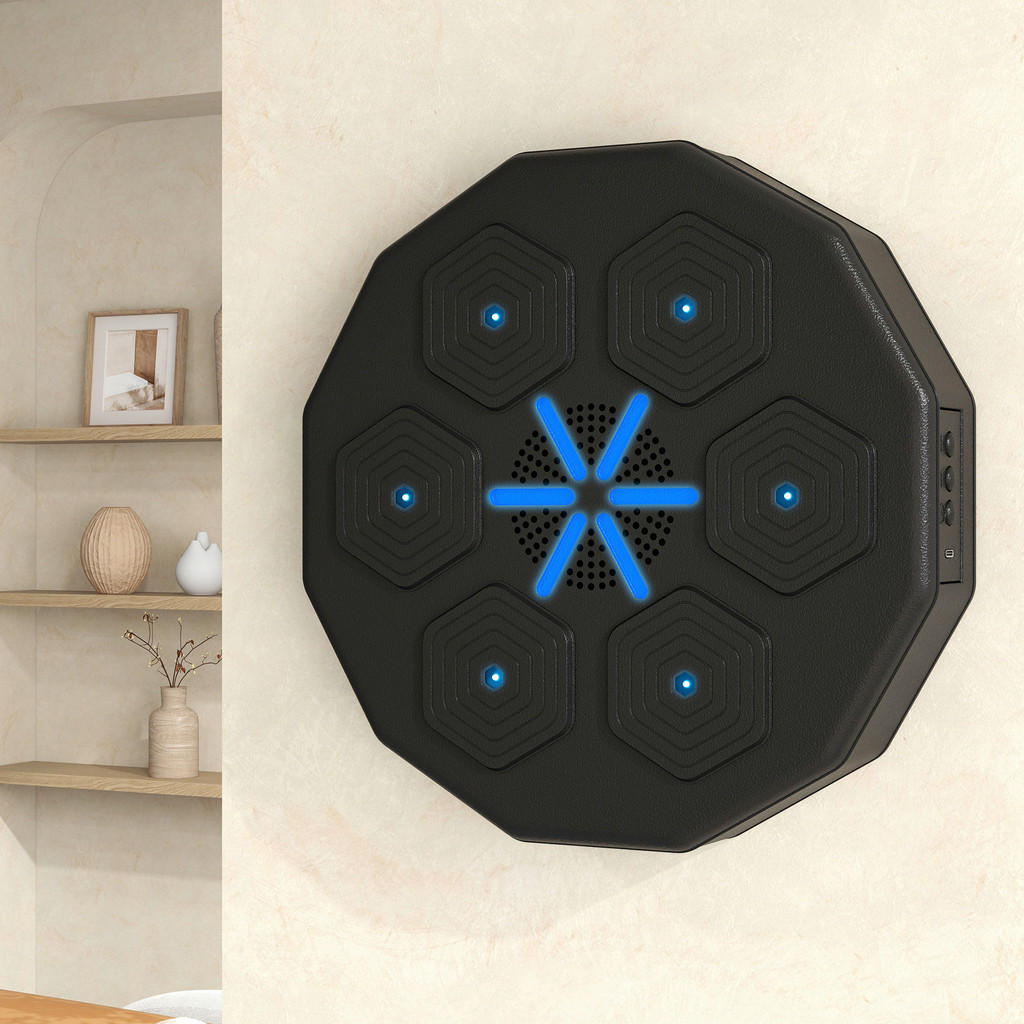 Thumbnail - SPORTNOW Musik-Boxmaschine schwarz Polyethylen B/H/L: ca. 40x7,5x40 cm