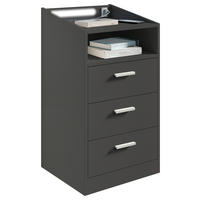 Nachtkonsole Lumo Graphit B/H/T: ca. 46x84x42 cm Lumo - Graphit (46,00/84,00/42,00cm)