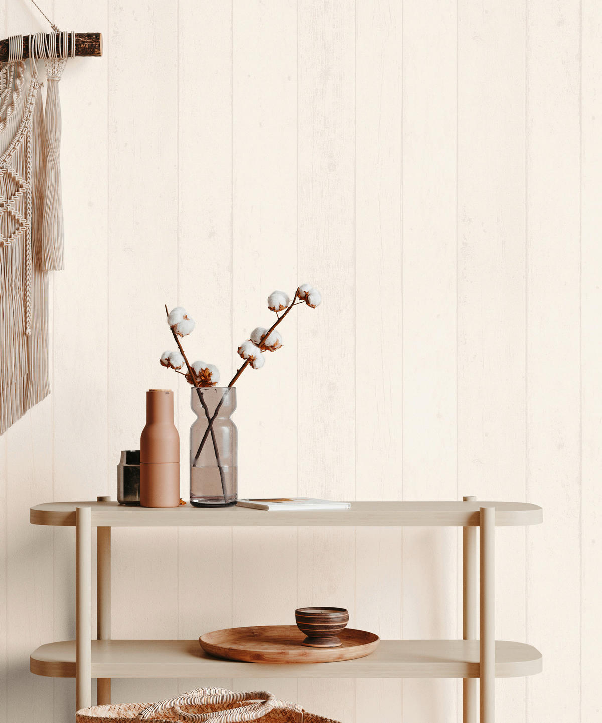 A.S.Creation Vliestapete Best of Wood`n Stone 2nd Edition Holzoptik weiß B/L: ca. 53x1005 cm Best of Wood`n Stone 2nd Edition - weiß (53,00/1005,00cm) - A.S.Creation