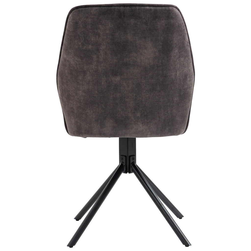 Thumbnail - Stuhl Mailand anthrazit Microfaser