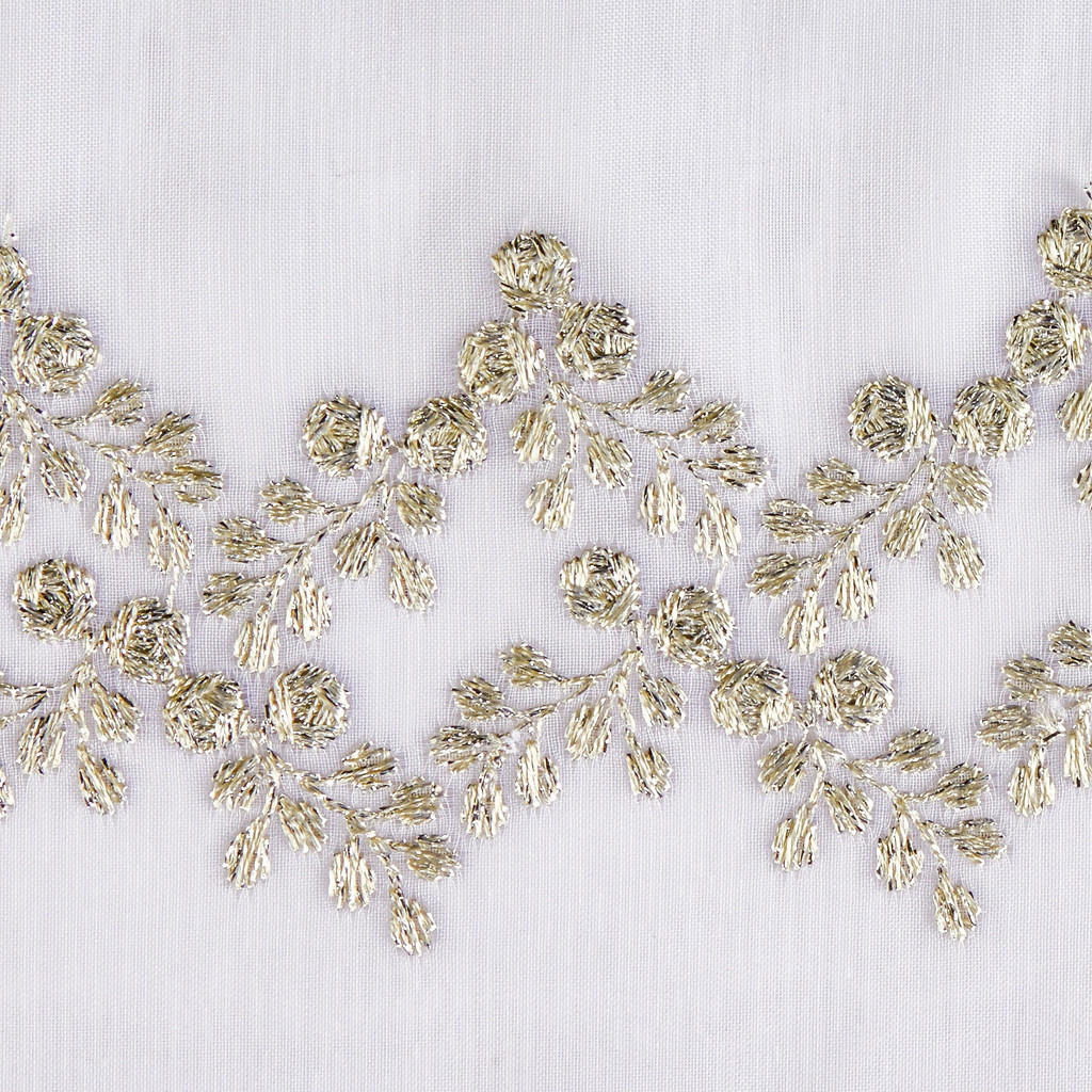 Thumbnail - POCOline Scheibengardine Petra weiß B/L: ca. 75x110 cm