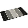 Badematte Badematte_Prisma 70x120cm - schwarz/silber (70,00/120,00cm) - POCOline