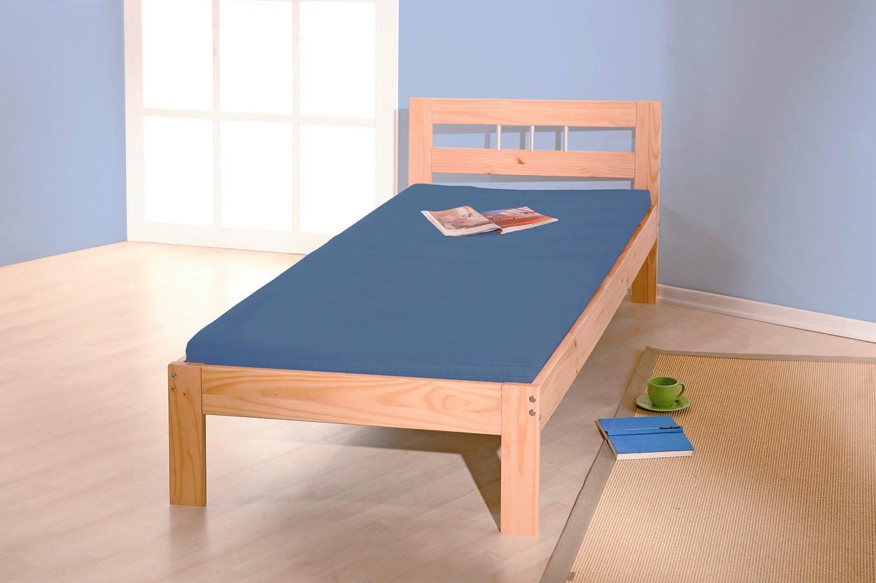 Bett Jana natur Liegefläche B/L: ca. 90x200 cm Jana - natur (96,00/72,00/205,00cm) - Inter Link