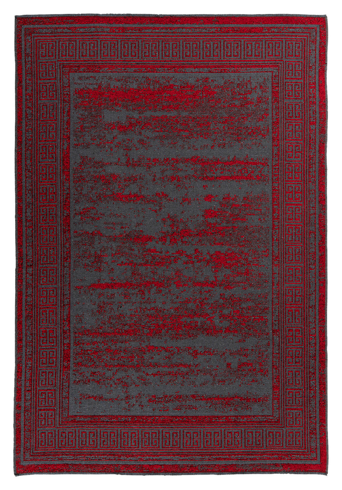 Kayoom Flachflorteppich Kalea 325 rot B/H/L: ca. 120x0,8x170 cm Kalea 325 - rot (170,00/120,00/0,80cm) - Kayoom