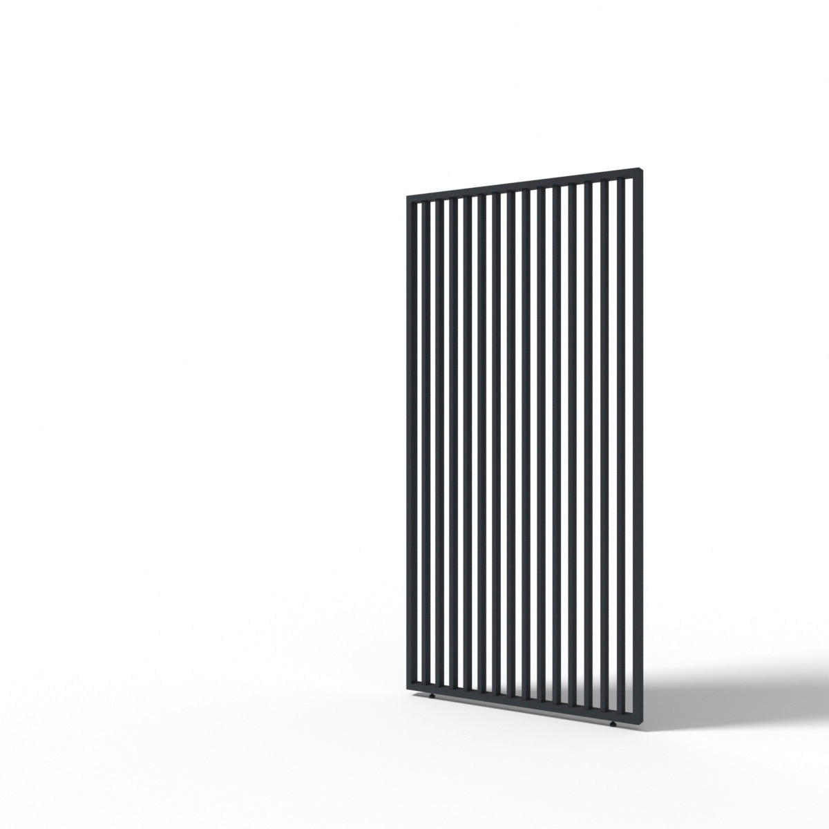 PergoLine Seitenwandpaneel für Trumpf + Superior anthrazit Aluminium B/H: ca. 93x235 cm für Trumpf + Superior - anthrazit (93,00/235,00cm) - PergoLine