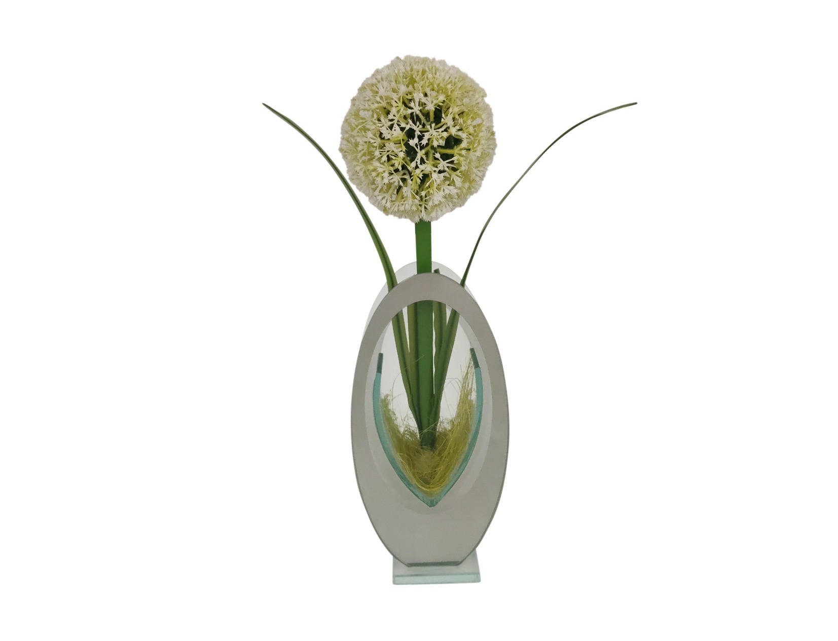 POCOline Vase klar Glas B/H/L: ca. 6x20,5x10 cm Spiegelvase - klar (10,00/6,00/20,50cm) - POCOline
