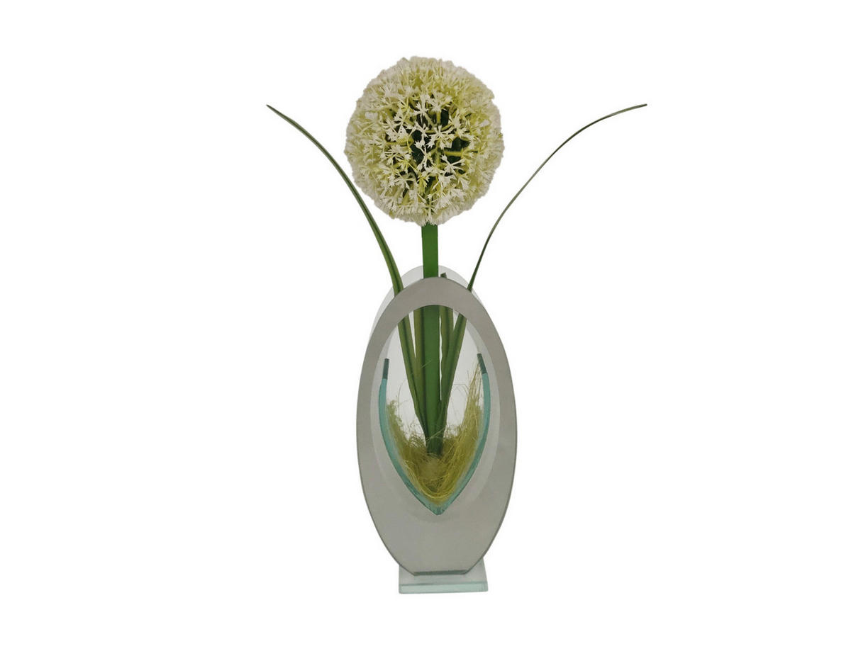 POCOline Vase klar Glas B/H/L: ca. 6x20,5x10 cm Spiegelvase - klar (10,00/6,00/20,50cm) - POCOline