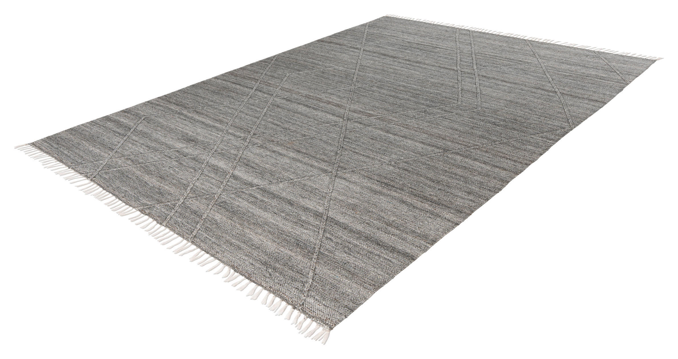 Obsession Teppich My Driftwood grau B/H/T/L/D: ca. 160x1x0x230x0 cm My Driftwood - grau (230,00/160,00/1,00cm) - Obsession