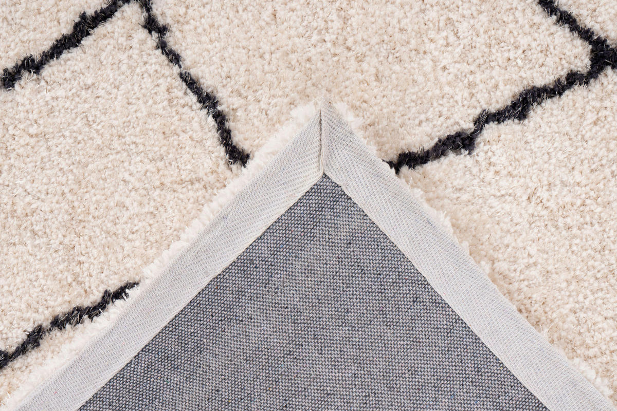 360Living Teppich elfenbein B/L: ca. 80x150 cm Teppich_Orlando 500 80 x 150cm - elfenbein (80,00/150,00cm) - 360Living