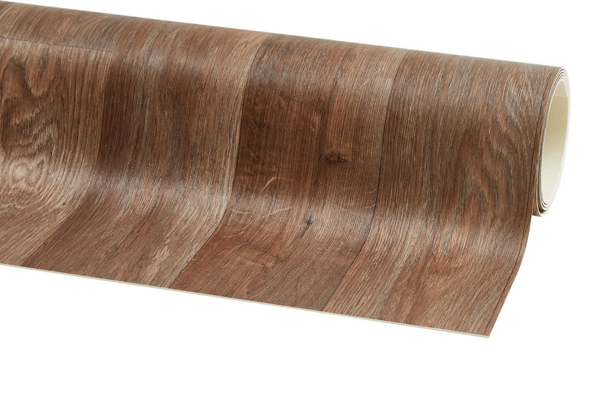 Vinylboden pro m² Spark Stabparkett braun B/L: ca. 200x400 cm Spark - braun (200,00/400,00cm)
