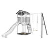 AXI Spielturm Beach Tower grau B/H/T: ca. 283,6x241,9x349 cm Beach Tower - weiß/grau (283,60/241,90/349,00cm) - AXI