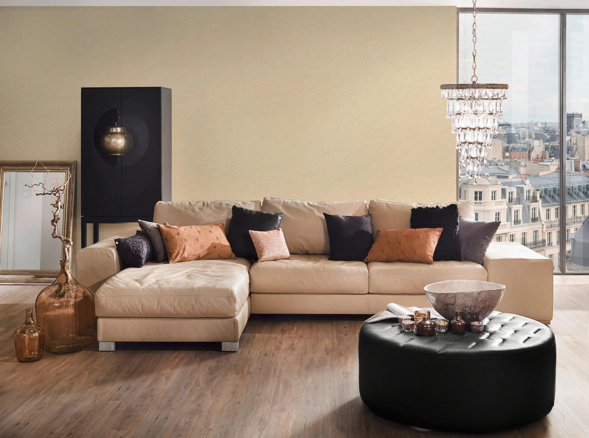 A.S.Creation Vliestapete Best of Vlies Putzoptik gelb B/L: ca. 53x1005 cm Best of Vlies - gelb (53,00/1005,00cm) - A.S.Creation