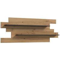 Wandboard Canu basaltgrau Nachbildung Artisan Oak Nachbildung B/H/T: ca. 67x184x19 cm Canu - basaltgrau (67,00/184,00/19,00cm) - xonox.home