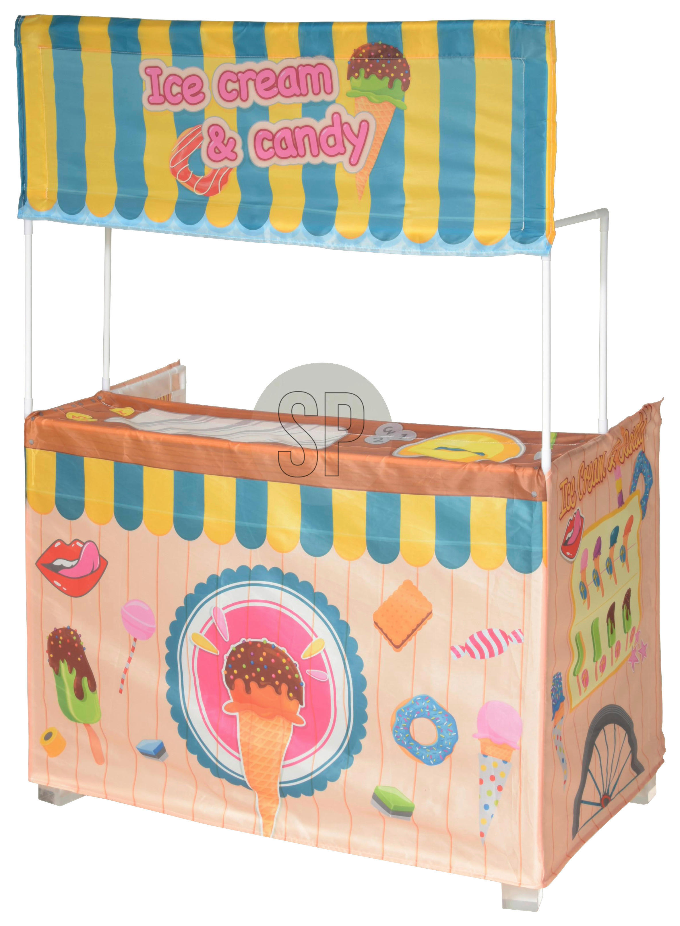 Spielzelt mehrfarbig Polyester B/H/L: ca. 38x7x20 cm Spielzelt-Geschäft - mehrfarbig (20,00/38,00/7,00cm)