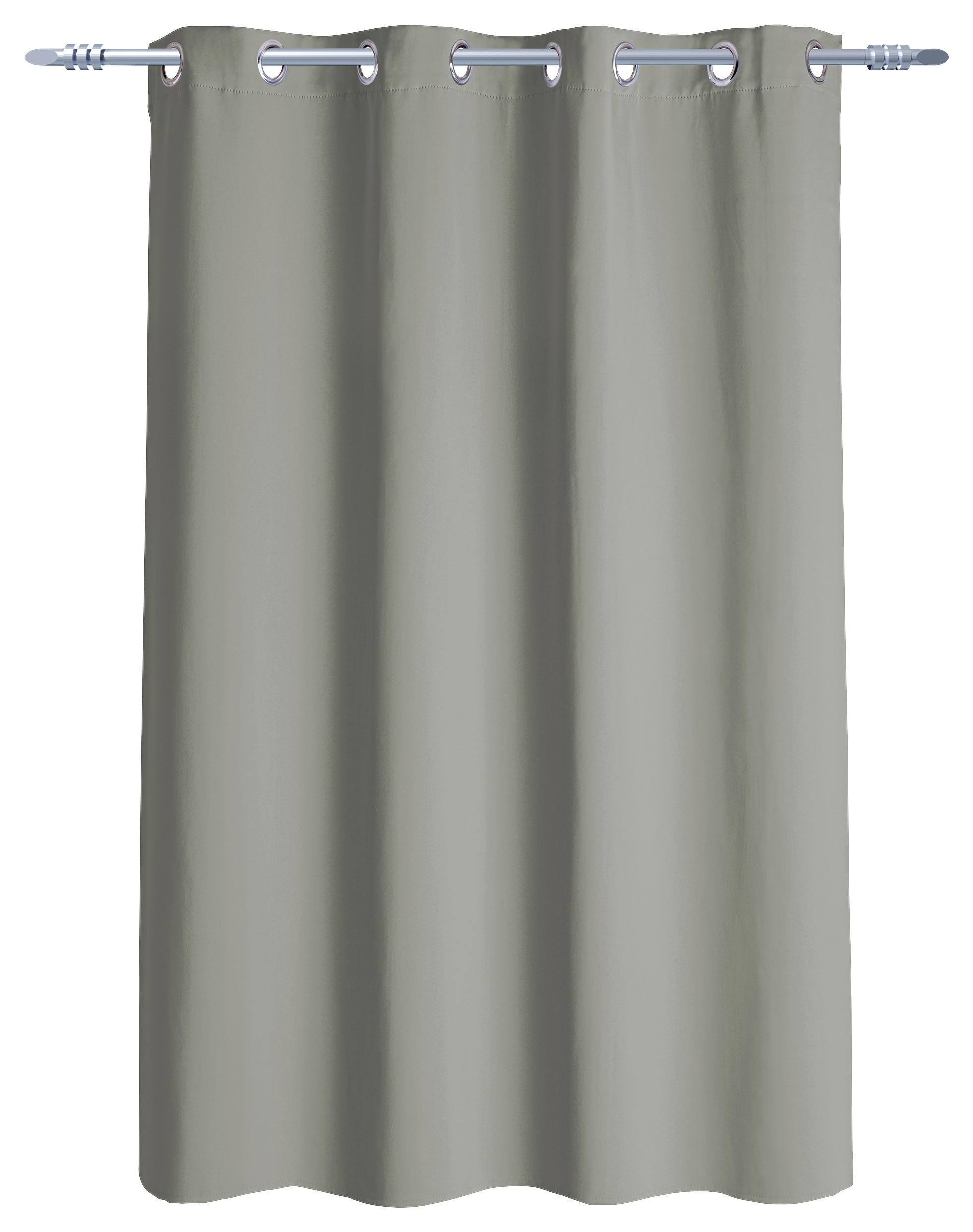 Ösenvorhang Verona silber B/L: ca. 140x145 cm Verona - silber (140,00/145,00cm)