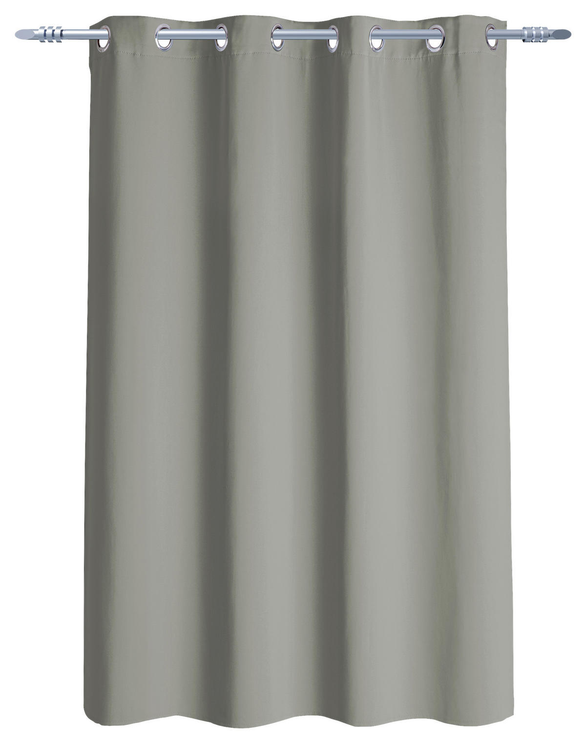 Ösenvorhang Verona silber B/L: ca. 140x145 cm Verona - silber (140,00/145,00cm)