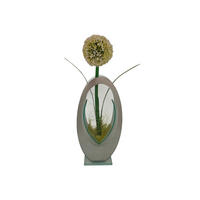 POCOline Vase klar Glas B/H/L: ca. 6x28,5x14 cm Spiegelvase - klar (14,00/6,00/28,50cm) - POCOline