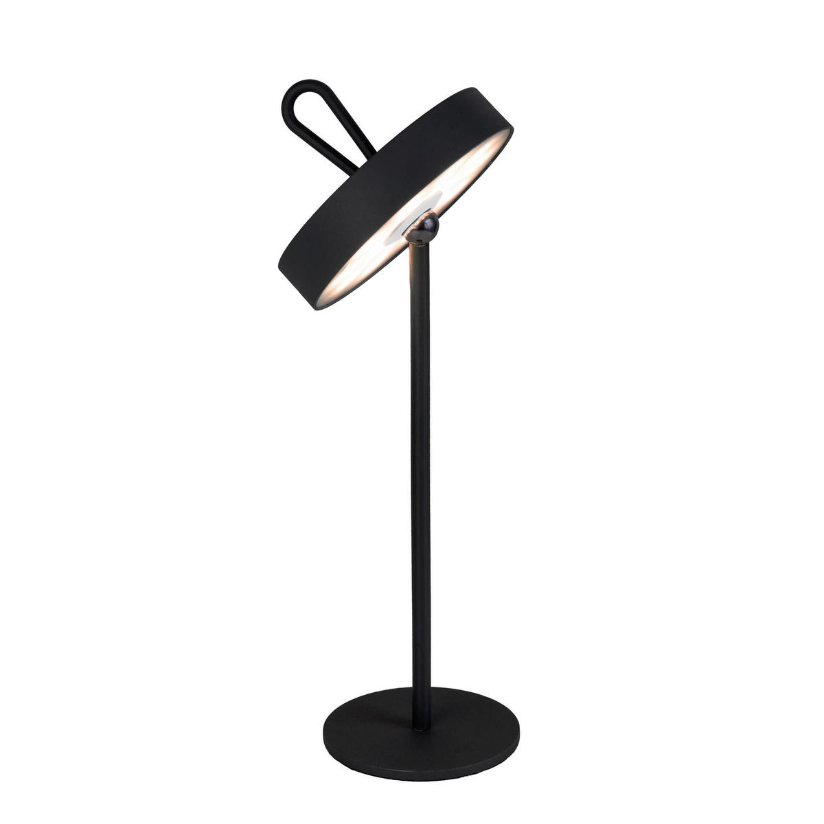 Näve Leuchten Tischleuchte 5315322 schwarz Metall Kunststoff B/H/T: ca. 12,5x35x12,5 cm 1 Brennstellen Ella - schwarz (12,50/35,00/12,50cm) - Näve Leuchten