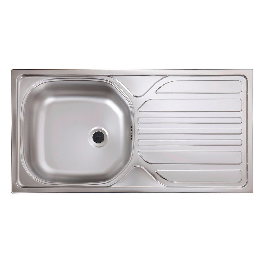 Thumbnail - Respekta Küchenblock Economy weiß matt B/H/T: ca. 195x200x60 cm