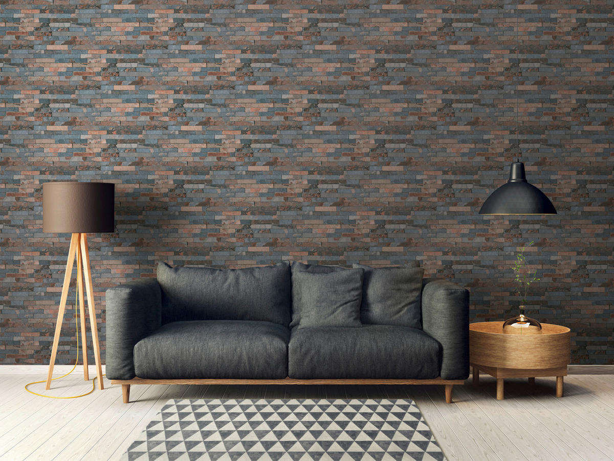 A.S.Creation Vliestapete Best of Wood`n Stone 2nd Edition Steine grau braun B/L: ca. 53x1005 cm Best of Wood`n Stone 2nd Edition - braun/grau (53,00/1005,00cm) - A.S.Creation