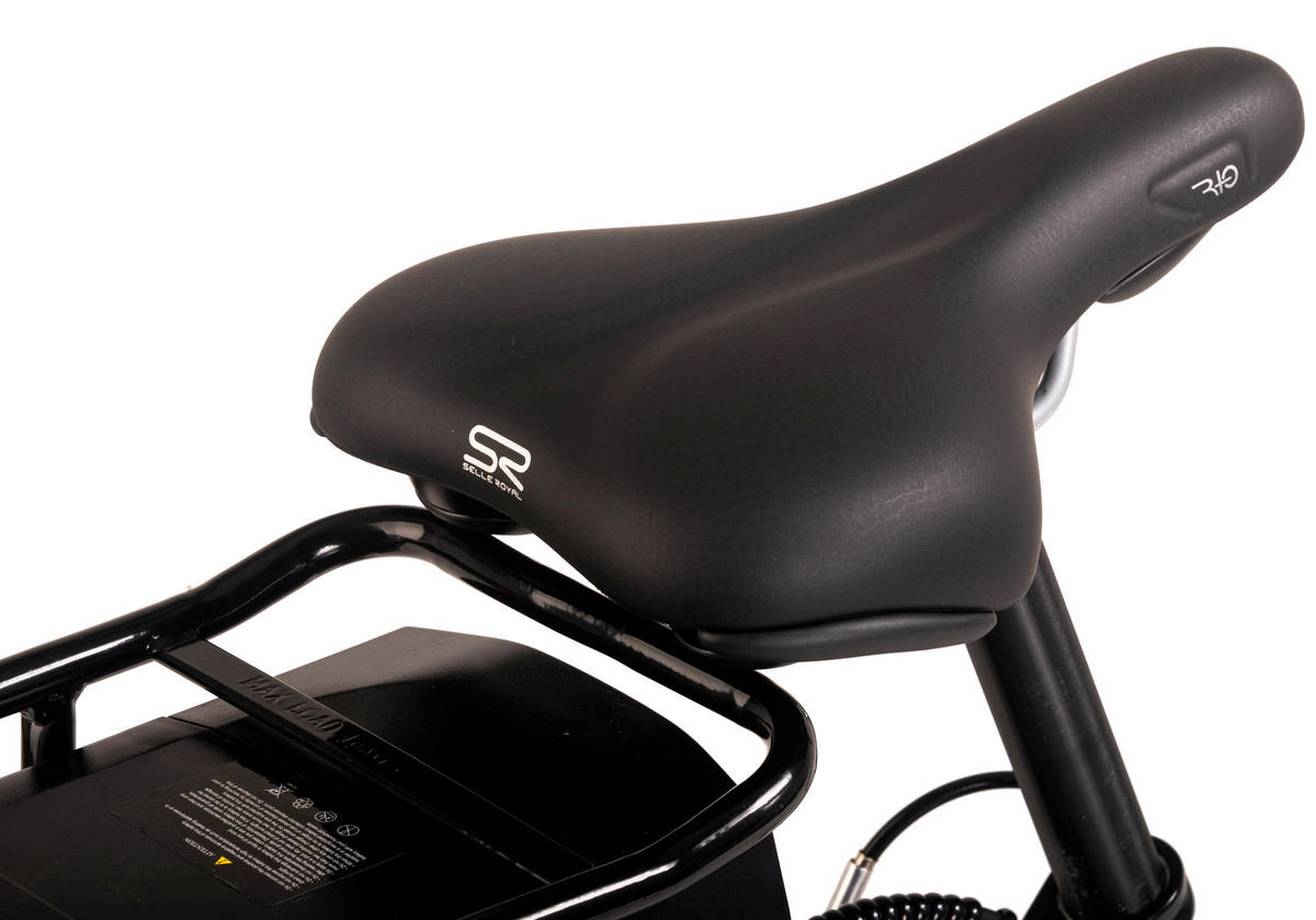 Hollandia City E-Bike Zagon KS184E 28 Zoll Rahmenhöhe 44 cm 6 Gänge weiß weiß ca. 250 W ca. 36 V ca. 28 Zoll Zagon - weiß - Hollandia