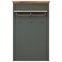 Garderobenpaneel Stanton tannengrün Eiche Evoke Coast Nachbildung B/H/T: ca. 77x123x28 cm Stanton - Eiche/tannengrün (77,00/123,00/28,00cm)