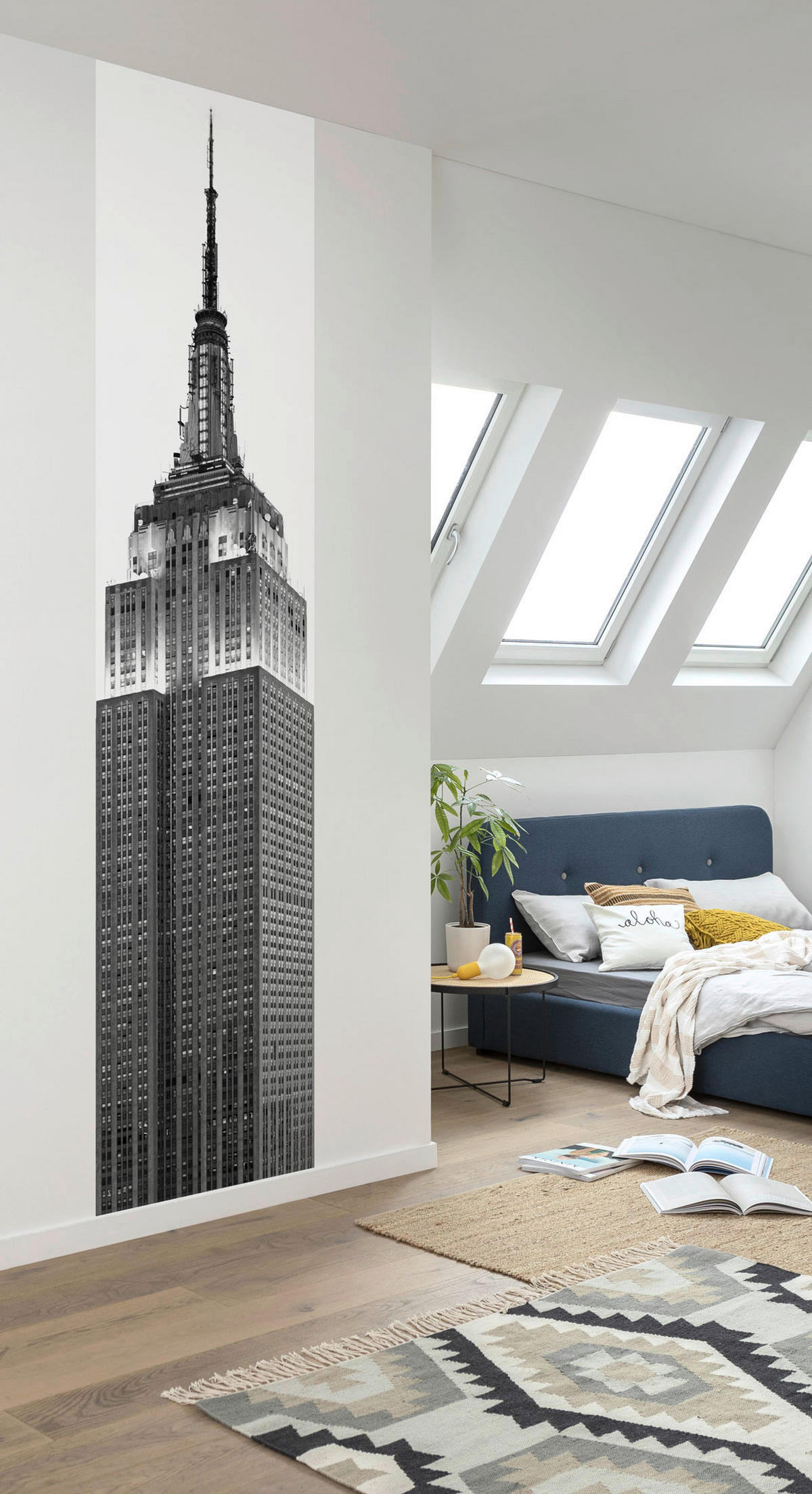 Komar Fototapete Empire State Building B/L: ca. 50x250 cm Empire State Building - (50,00/250,00cm) - Komar
