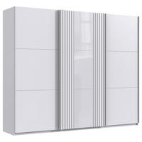 Schwebetürenschrank Atlanta weiß B/H/T: ca. 250x216x65 cm Atlanta - weiß (250,00/216,00/65,00cm)