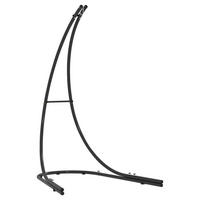 Outsunny Hängesesselgestell schwarz Metall B/H/L: ca. 134x221x154 cm Hängesesselgestell - schwarz (154,00/134,00/221,00cm) - Outsunny