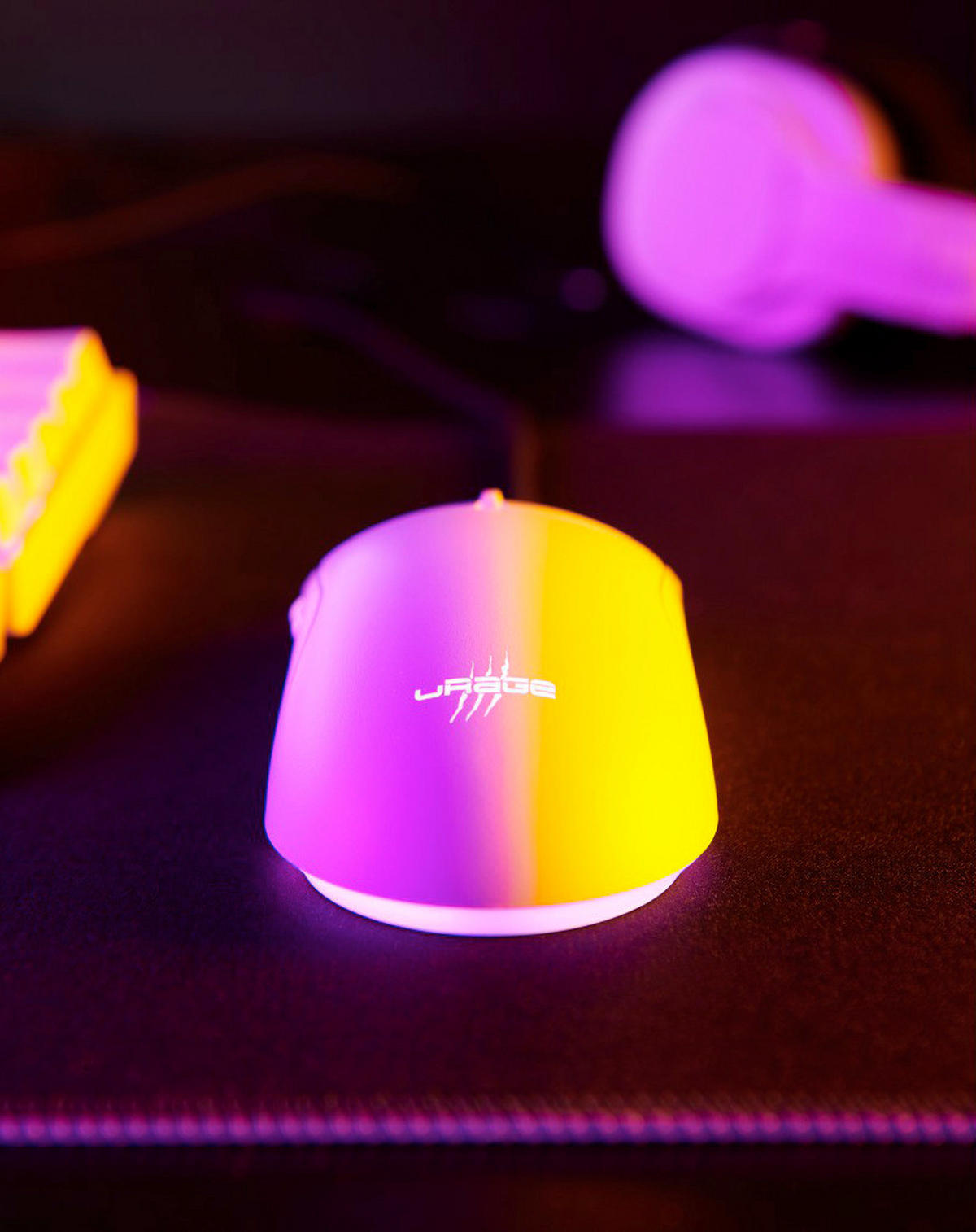 uRage Gaming-Maus weiß Gaming-Maus_Reaper_250_uRage WHT - weiß (6,30/4,00/12,50cm) - uRage