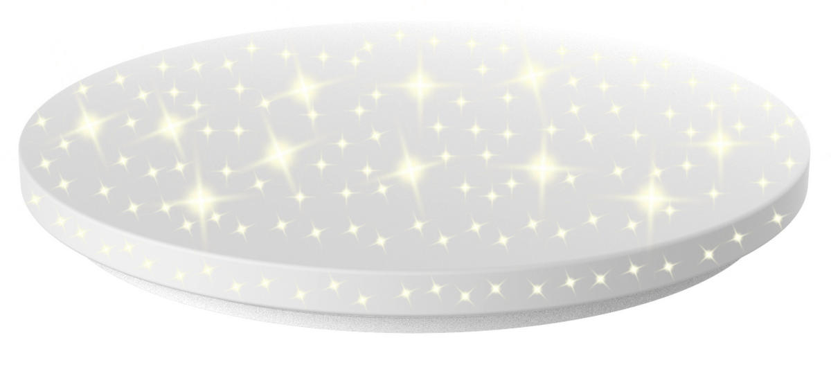 Blulaxa Deckenleuchte Promina-S 49873 weiß Kunststoff H/D: ca. 5,5x28 cm LED-Deckenleuchte_Promina-S - weiß (28,00/5,50cm) - Blulaxa