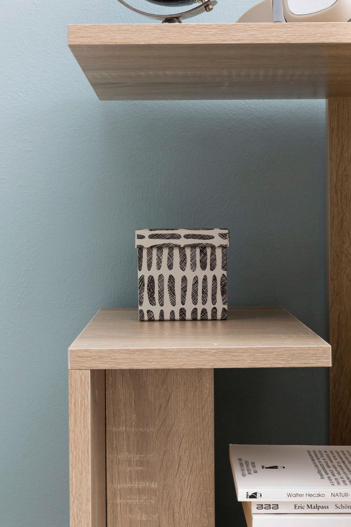 Regal Eiche Sonoma Nachbildung B/H/T: ca. 35x61x30 cm Regal - Eiche (35,00/61,00/30,00cm) - Wohnling